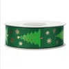 Holiday Christmas Grosgrain Ribbon Set voor Kerstmis Geschenkdoos Pakket Verpakken Haar Boog Clip Accessoire Maken Crafting DIY Craft