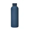 17oz Sport Water Bottles Portable 304 Stainless Steel Outdoor Frosted Water Bottle Macaron Color Vacuum Insulated Water Bottle