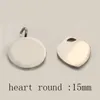 couple heart bracelets women round stainless steel chain on hand fashion jewelry gifts for girlfriend wholesale