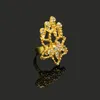 Örhängen Halsband Höger 2021 Noble Gold Luxury Smycken Satser Märke Italienska Kvinnor Bridal Fashion Statement Set grossist