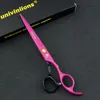 7" shears cutting trimmer animal dog hair clippers curved pet grooming scissors