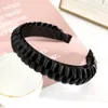 Woman Headband Pu Leather Retro Hair Bands For Women Twist Braided Girls Female Hair Accessories Fashion Head Hoop