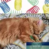 4/8pcs Kitten Cat Toys Wide Durable Heavy Gauge Colorful Springs Cat Pet Toy Factory price expert design Quality Latest Style Original Status