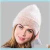 Caps Headwears Athletic Открытый как спортивные светильники на свежем воздухе Земная шапка для женщин меховые кашемировые шерстяные крышки женские вязаные Скруки теплые мягкие вязаные