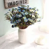 Artificial Flowers 8 Heads/Branch Colorful Silk Daisy Fake Flores For Artificiales Para Decoracion Hogar Gift Box