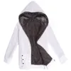 Ekouaer Kvinnors Tjockta Vinterrockar Foder Warmer Hoodie Ladies Coat OuterWear Jacket 201028