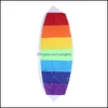 Aessories Sport Outdoor Play Zabawki GiftsDual Software Parafoil Zestaw Rainbow Latawiec Z Bar Kontrola 30m Nylon Latający Linia Linia Braid Żeglarstwo