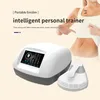 Macchina per il fitness LAZY Sistema di raffreddamento ad aria uso domestico Una maniglia TeslaSculpt Hiemt Ems Stimolatore muscolare della macchina RF sottile Fat Burning butt lift attrezzature per scolpire il corpo