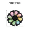 Fidget Zabawki Dwustronne Przędzalnictwo Przędzenia Party Top Rainbow Color Andistress Spin Toy Prezent Children's Gifts CC008