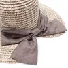 Chapeaux à large bord 2022 été pour femmes plage chapeau de soleil paille Sombreros De Sol Gorro Cappelli Da Sole Chapeau Paille Zon Hoeden Panama Delm22