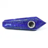 Natural Lapis Lazuli Crystal Pipe Hexagonal Prism Foreign Simple Modern Factory Direct Sales