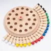 Schaakbordstuk Houten speelgoed Match Stick-schaakset Blok Bordspel Educatief speelgoed Kleurrijk schaken Schaken Cognitief vermogen speelgoed voor kinderen Puzzelspeelgoed Blokken schaken