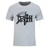 Death Rock Band Heavy Metal Men Tshirt swobodne okrągły szyję duży bawełniany t -koszulka prezent urodzinowy Tshirt 2106292123561