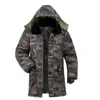 Vinter parka män fleece kamouflage tjockna bomull hooded coat cold-proof warm parkas casual brand utomhus vadderad jacka man 211104