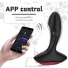 APP Controle Anale Plug Bluetooth Vibrator Afstandsbediening Video Seksspeeltje Prostaat Massage Vrouwelijke Masturbator Vagina Stimulator Sex voor Twee X0602