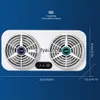 Wentylator Solarny Wentylator wydechowy Wentylator Uniwersalny chłodnica USB Okno Pojazd Szybka Oczyszczalnia powietrza chłodzącego Wyeliminuj zapach