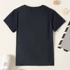 Sommar 1 pc Kid Boy Short-Sleeve Bomull Casual Sport T-shirt 210528