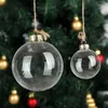 Wedding Bauble Xmas Balls Decoration Clear 3 / 80mm Christmas Ornaments By Sea DAP37