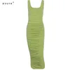 Body Woman Dress Party Sexy Outfit Sheath Elegant Ladies Casual Female Night Designer Slinky Clothing D9C1608K 210712