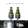 120W H8 LED Angel Eyes Fog Light Halo Ring Headlight 6000K for BMW E60 E61 E63 X5 E70 X6 E71 E90 E91 E92 E93 M3 E89 E82 E87