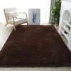 Carpets Thick Washable Silk Plush Carpet Floor Mats Bedroom Living Room Bay Window Decoration Stitching Keep Warm