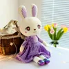 40cm 토끼 박제 동물 장난감 고품질 귀여운 봉제 장난감 토끼 인형 어린이 소녀 생일 선물