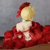 17cm Fate Stay Night Saber Nero Claudius Sexy Anime Figure Extra Red DrSaber / Caster Augustus Germanicus Action Figure Toys X0526