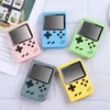 500 in1 Draagbare Macaron Handheld Game Console speler Retro Video Kan Winkel 8 Bit 3.0 Inch Kleurrijke LCD Cradle met doos