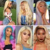 2021 new Blonde 613 Lace Front Wig Pre Plucked With Baby Hair 13x4 Lace Frontal Wig Remy Brazilian Straight Human Hair Wig