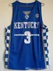 安い卸売バムAdebayo Jersey Kentucky Wildcats Blue White縫製縫製任意の名前番号男性女性ユースバスケットボールジャージ