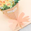 Wholesale Sunflower Bouquet Cards Bronzing 3D Stereo Pop-Up Blessing Card Creative Handmade Greeting Postcards Mother's Day Birthday Gift