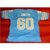 Goodjob Men Youth Women Vintage Custom＃60 1970年代Smiht Blue Retro CollegeFootball Jersey Size S-5XLまたは任意の名前または番号ジャージー