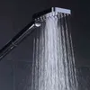 BECOLA NUOVO soffione doccia accessori bagno Ugello doccia a tre funzioni Materiale ABS Soffione doccia cromato a risparmio idrico H1209