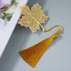 Bookmark Retro With Tassel/Pendant Exquisite Hollow-out Metal 8 Different Patterns Design