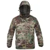 Giacca tattica sottile ultraleggera estiva Abbigliamento Army Camouflage Protezione UV Protezione solare impermeabile Militar1