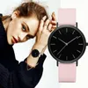 Los relojes de pulsera llegan a la moda simple para mujer, reloj de pulsera de cuarzo, relojes para mujer, Top