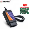 Novo Elm327 USB OBD2 FTDI FT232RL Chip OBD II Scanner Automotivo para PC EML 327 V1.5 Ferramenta de diagnóstico de interface ODB2 ELM 327 USB V 1.5