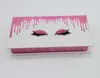 Wholesale magnetic eye lash box best selling package for 8mm-30mm full strip eyelashes 3d 5d 6d 100% real mink lashes