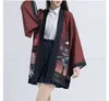 Erkekler Kadınlar Harajuku Japon Tarzı Kimono Haori Hırka Anime Bungo Stray Köpekler Dazai Osamu Cosplay Kostüm Yukata Tee Üstleri Gömlek Y0913