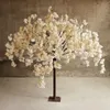 White Pink Champagne Artificial Cherry Flowers Tree For Christmas Wedding Party Table Centerpieces Decoration Supplies 2Pcs