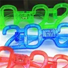 Fidget Toys New 2022発光メガネデジタルLEDフラッシュメガネKTVパーティー用品5313 Q2