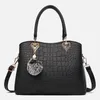 HBP Soft PU Leather Totes Bag Fashion MessengerBag Female Large Capacity Handbag for Women Shoulder Bags Deep Blue Color