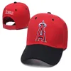 新しいファッション天使Aレターキャップゴーラスプラナヒップホップスナップバック野球屋外スポーツヒップホップ調節可能な赤い帽子