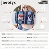 イブニングバッグJierotyx 2021ファッションヒップホップの女性デニムハンドバッグブルーショートタッセル印刷ゴシック様式の女性の肩のスパンコールドロップ船