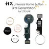 YF JC HX Universal Home Button Flex Cable para iPhone 7 8 Plus Menu Keypad Return On Off Fuction Solution