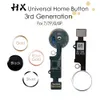 YF JC HX Universal Home Button Flex Kabel voor iPhone 7 8 Plus Menu Toetsenbord Return On Off Fuction Solution