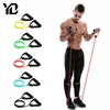 resistance band with handle