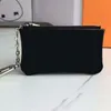 Kleine Leder Null Brieftasche Schlüsseltasche Mode Retro hochwertige Brieftasche Karte Taschen Mini tragbare Liebhaber mehrfarbig optional