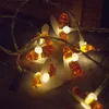 Party-Dekoration, 3 Meter, 30 LEDs, Lichterkette, Bienenform, Gartenweg, Hof-Dekoration, Lampe im Freien, Weihnachtsbaum, 200 K