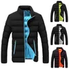 Mode Stand Collar Mannen Casual Windbreaker Puffer Jacket Lightweight All-Match G1108